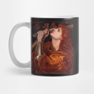 Joan of Arc, Dante Gabriel Rossetti Mug